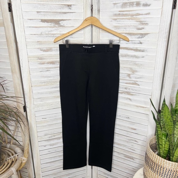 Betabrand Women's Classic Ponte Yoga Dress Pant Straight Leg Black Small Petite - Picture 13 of 13